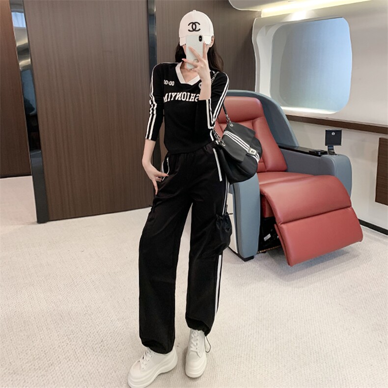 女装/女士精品套装/学生校服/工作制服时尚套装2024年秋季长袖套,女装套装/套裙,江南