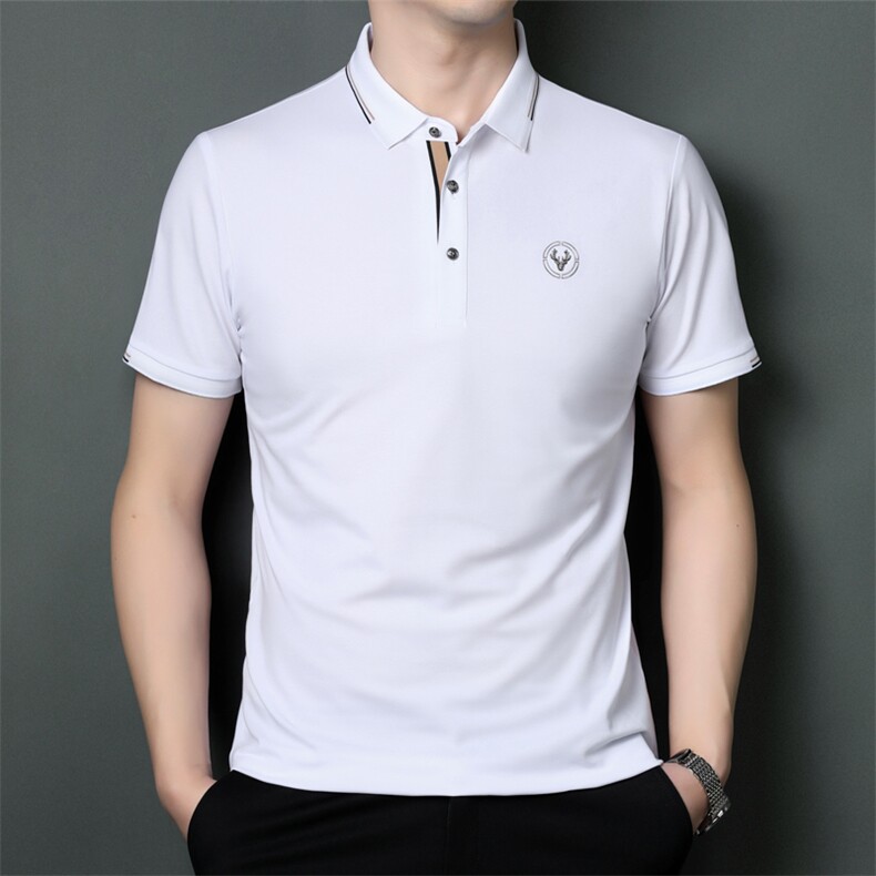 SQY9812男式2023年夏季新款T恤男短袖商务时尚休闲POLO衫男装P55,男装T恤,电商B360