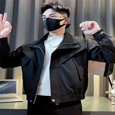 1506-1/JG641/P59外套男士时尚潮牌休闲痞帅春秋季短款工装夹克1，男装夹克，星座1506-1