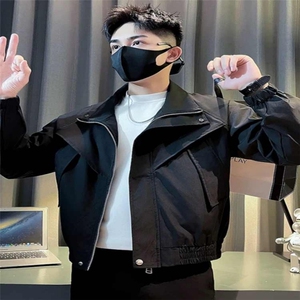 1506-1/JG641/P59外套男士时尚潮牌休闲痞帅春秋季短款工装夹克1图片