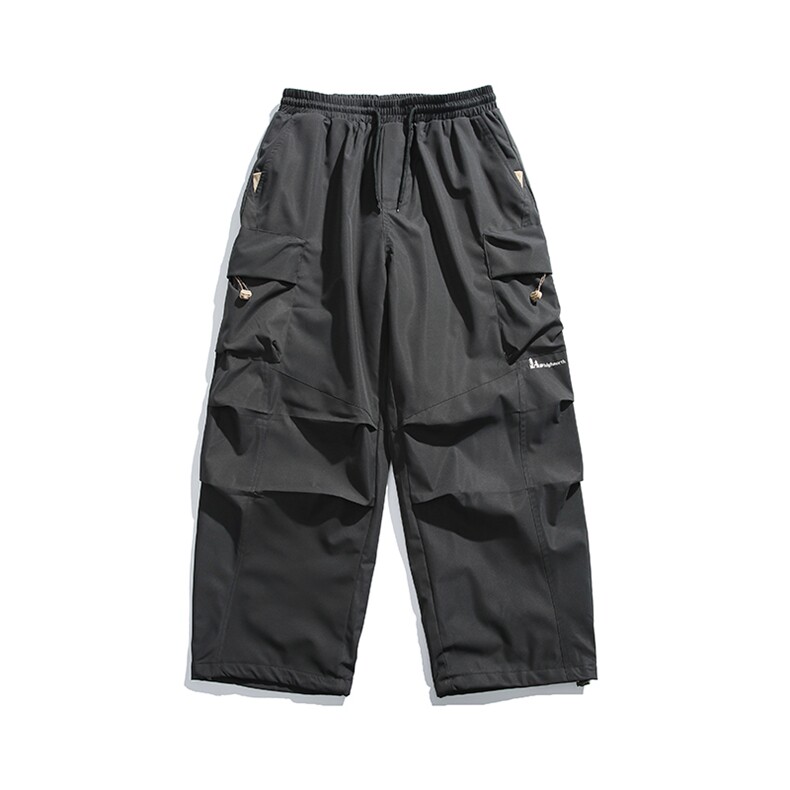 2025冬季新款男装日系宽松加绒加厚运动休闲棉裤束脚卫裤P980-F92,男装休闲裤,电商A101（原外27）