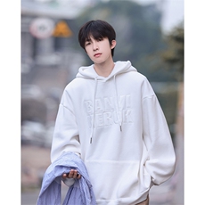 QC5208-TP45控价68秋港风Cityboy个性贴布绣连帽卫衣套头外套男，男装卫衣，电商A102-1