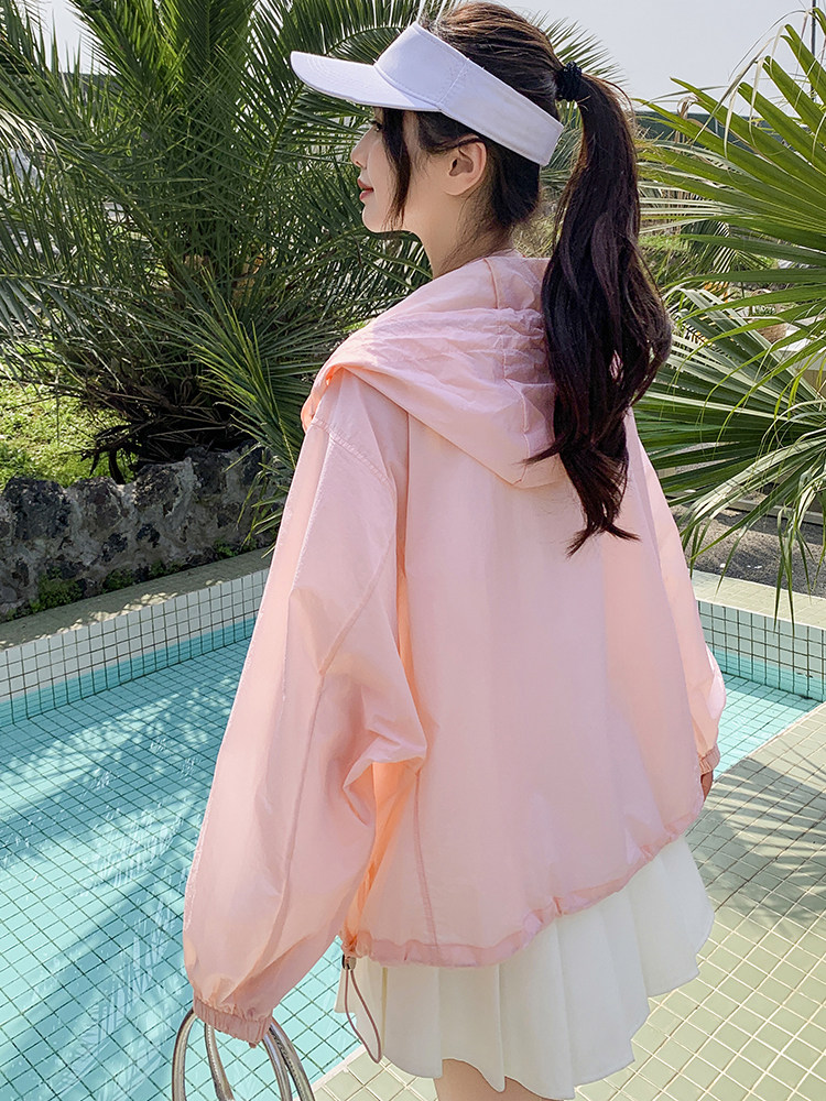 2025新款防晒服短款RF2C290-6830#-P85-138,女装防晒衣,蝶眷
