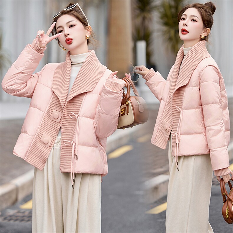 冬季新款时尚加厚保暖羽绒服女短款修身显瘦外套（现货），女装羽绒服，恋慕依尚