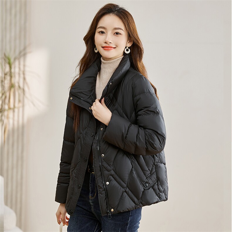 现货！！！！羽绒服女士短款轻薄款,女装羽绒服,素月