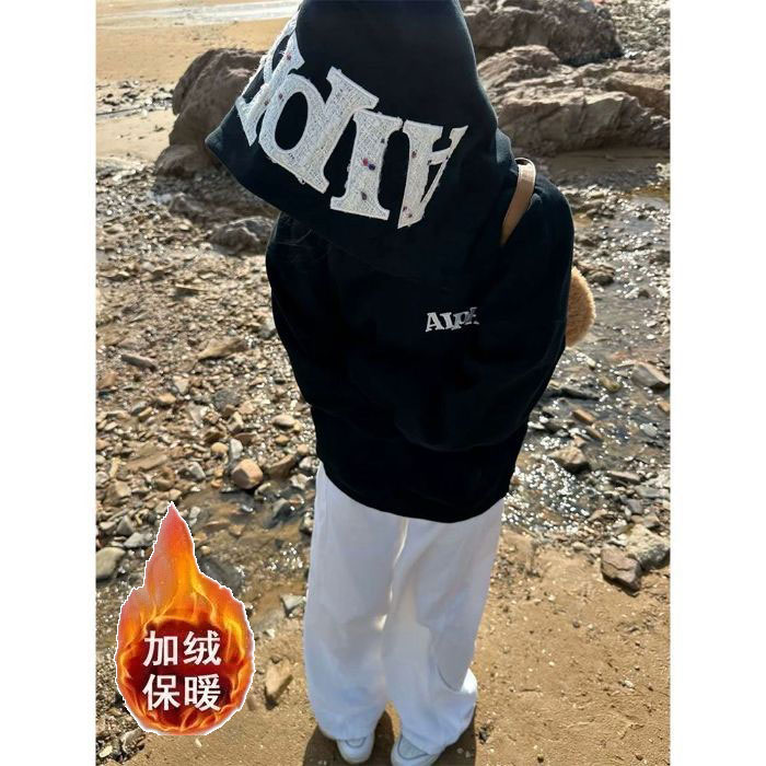 DD80加绒-P51加绒-p46连帽卫衣,男装卫衣,电商B323A