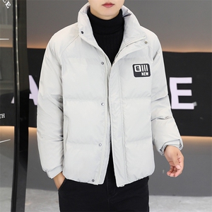 冬季加厚羽绒服男休闲时尚立领潮流白鸭绒羽绒服外套-M1055-P140图片