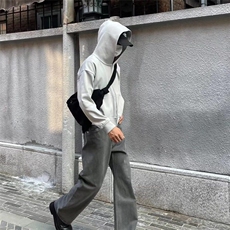 美拉德cleanfit显高微喇牛仔裤宽松显瘦潮牌美式高街休闲长裤男女，男装牛仔裤，星座506A