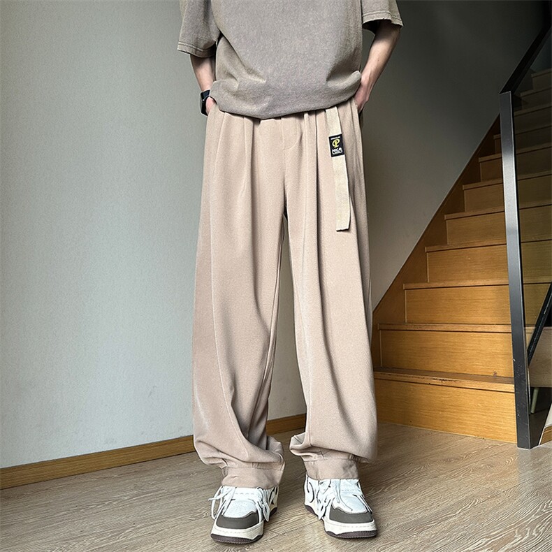 2023春夏新款潮牌运动潮流工装垂坠感西裤百搭男款K0783-P40,男装休闲裤,星座308B-1