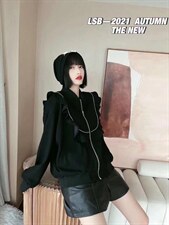 新款韩版卫衣，女装卫衣/绒衫，依露奇