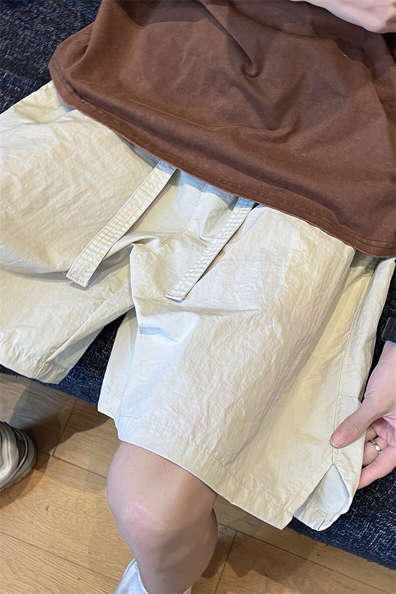 8XL-M特大码短裤男多巴胺冰丝裤户外速干五分裤工装裤DK1524P25,男装牛仔裤,电商D206-1