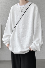 卫衣男秋季新款港风宽松提花套头上衣WY830-特P29，男装卫衣，星座214-3
