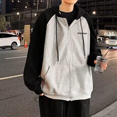 F482P37春秋男女同款新款卫衣男生衫时尚宽松外套，女装短外套，星座512-6