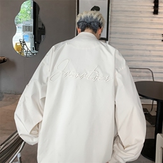 ！2025秋冬新款男士潮牌刺绣夹克百搭外套JK333特P63控108，男装夹克，电商B220