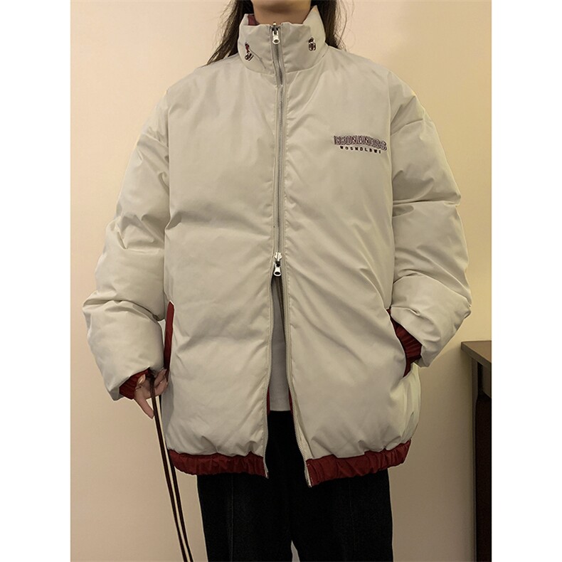XZ213-GLMY8865-P148控168抖音品质直播供货刺绣双面穿三防棉服,男装棉衣,星座213