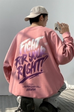 秋款新品青少年2023港风潮牌时尚印花休闲卫衣男女同款W401-P30，男装卫衣，电商A441-1