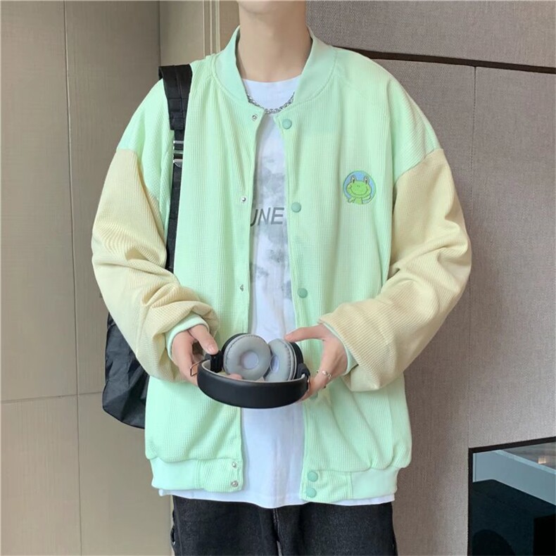 外套男装秋新款ins潮棒球服男生上衣J3217P55,男装夹克,星座1116-2