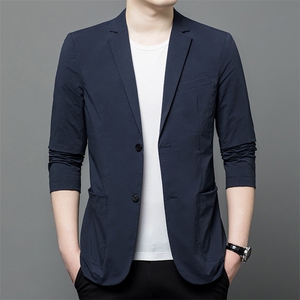 A332705春秋款男士西服薄款轻便外套简约男装P170图片