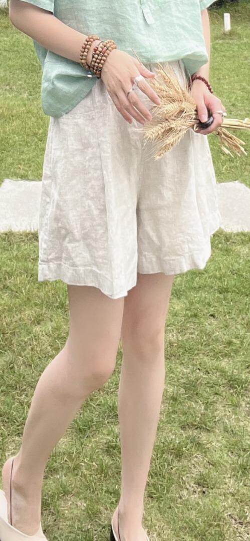 纯苎连衣裙小衫裤子裙子衬衣 时尚风 风淑女风休闲风，女装连衣裙，川哲