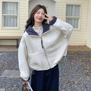 数据好有货 撞色连帽90羽绒服外套5250P255K388图片