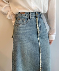 推荐时尚毛须边牛仔裙，其它，天使公主