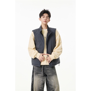90%绒新标有报告 短款宽松羽绒服马甲上衣 Y996/ P190 现货图片