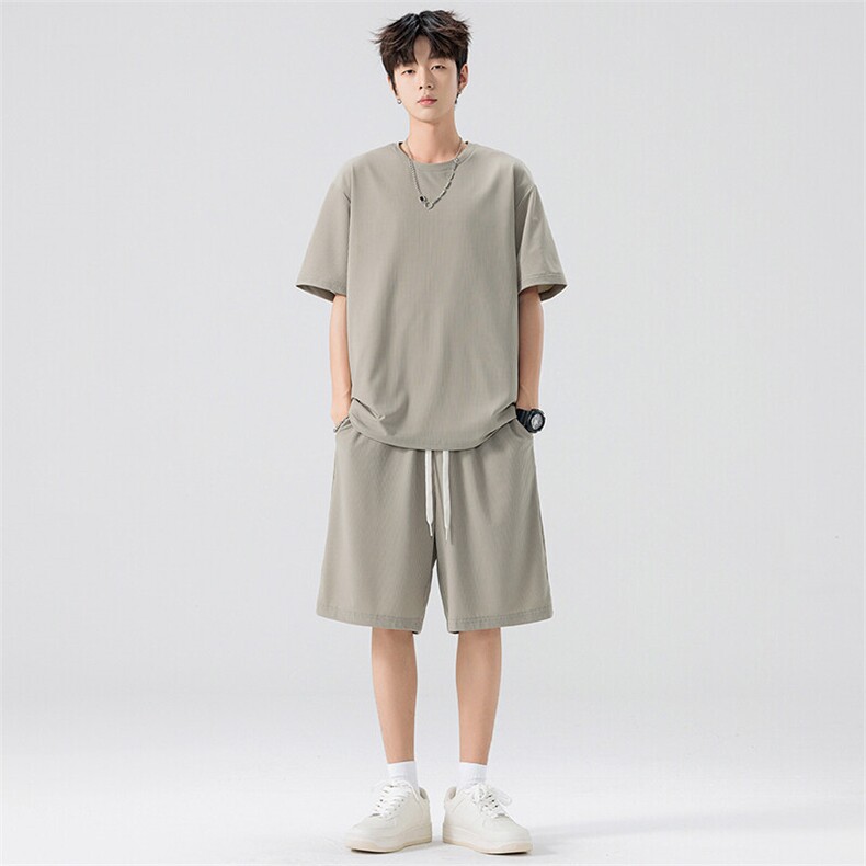 35527-P46大码控69大码夏季男士休闲套装,男装休闲套装,星座209