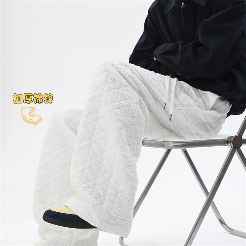 2025冬季新款无影墙华棉绗棉加厚棉裤M-5XLHK251002-特P50，男装棉裤，电商A022