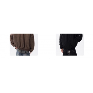 1506-1/MZ1111/P110日系复古美拉德立领羊羔绒棉服男冬季潮牌宽松图片