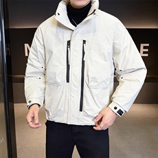 标羽绒服男冬季高品质得物主推外套男士工装羽绒袄子3509-P235，男装羽绒服，电商D327