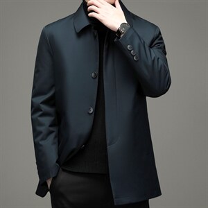 新款冬季拆卸内胆羽绒服男装保暖白鸭绒外套爸爸装YYYR9605-P235,男装羽绒服,电商B212（原钱塘6029）