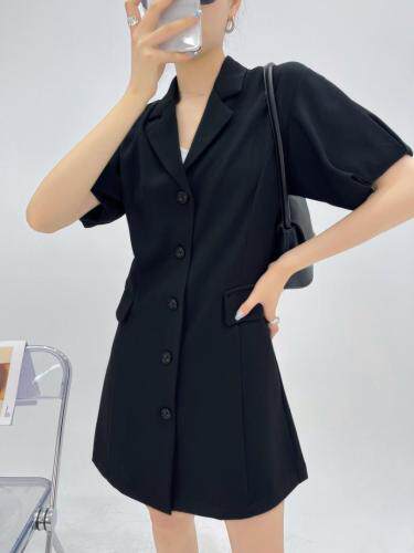 韩系泡泡袖连衣裙，女装连衣裙，DV STUDIO