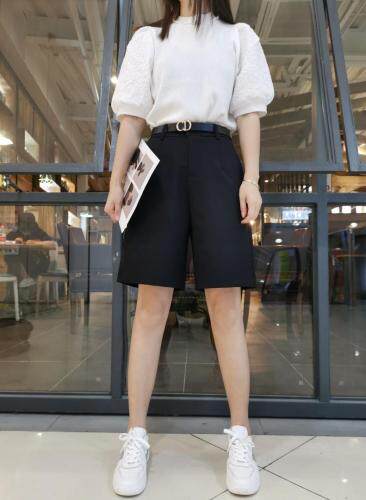 2021早秋新款五分裤带弹力M一ⅩXL，其它，简 影