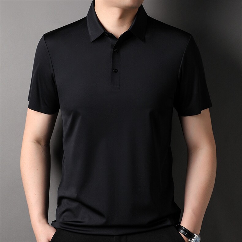 F82137钱塘2020-1中年男士薄款百搭时尚休闲夏季合身T恤P50,男装T恤,钱塘207-1
