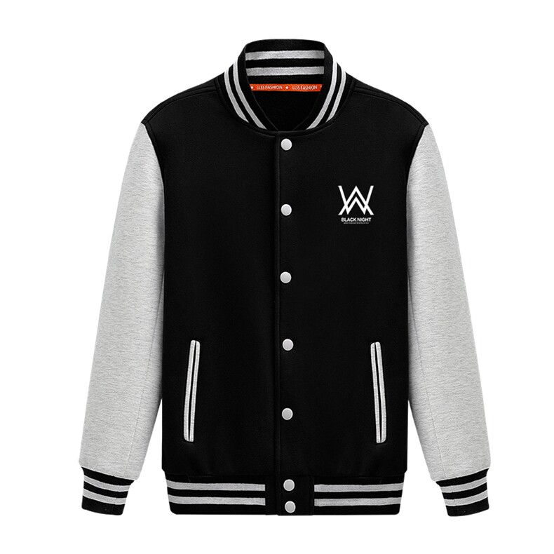 秋季新款棒球服大码卫衣外套日系大码上衣XZ102A-4-Q8904-P55,女装短外套,星座211-2