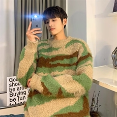 慵懒风打底内搭高级感上衣温柔条纹针织加厚毛衣女秋冬季2023，男装针织衫/毛衣，星座716-4