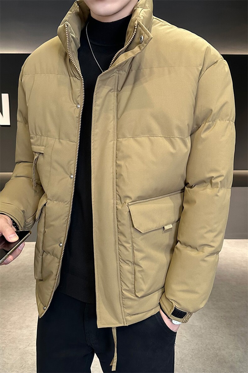 冬季工装潮流加厚韩版棉衣外套棉服小伙店主风MY923特P75,男装棉衣,星座301B-1