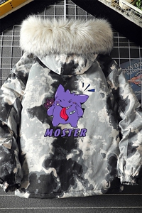 MC49087-P135 日系潮衣男大码派克服男工装服外套袄图片