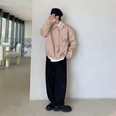 韩版潮流工装外套男ins潮2023年新款港风宽松bf青少年W1254-P49，男装夹克，星座512-2