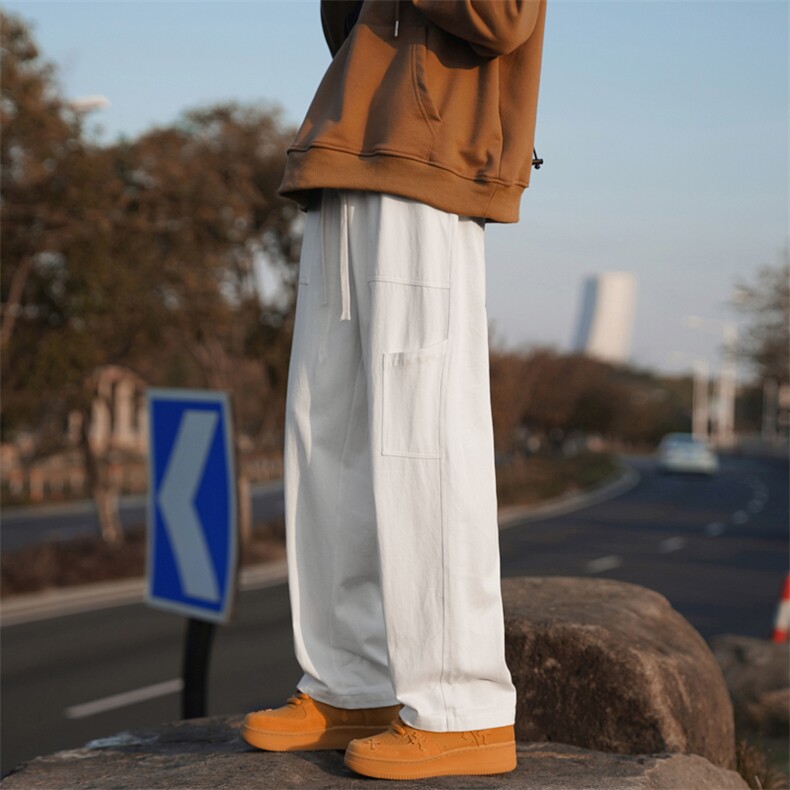 工装裤男款秋冬大码宽松休闲裤美式宽松休闲裤  K627-特批40图片