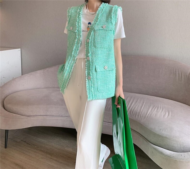 小香马甲，女装马甲，有声有色