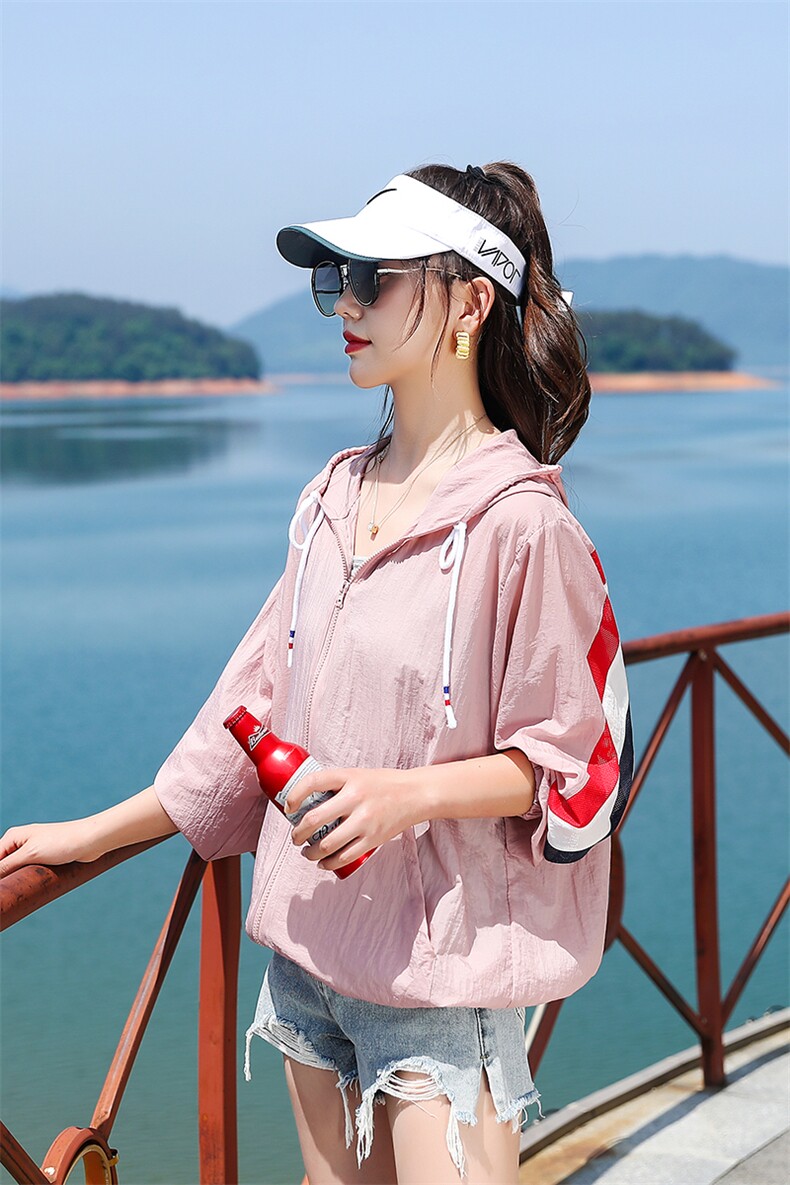 超好看防晒衣女夏2025新款女款夏季薄款外套女士小个子女孩防晒服,女装防晒衣,可可小西