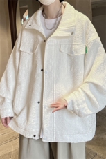 小香风美式牛仔夹克男宽松大皂风百搭工装外套JK8740P125控168，男装夹克，星座226-1