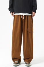 8XL-M特大码工装裤男长裤时尚潮牌宽松型纯色美式休闲裤K925P60，男装休闲裤，电商D206-1