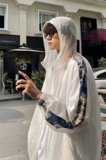 港风冰丝防晒衣薄款克莱因蓝外套户外休闲潮牌防晒服FS7765P38，男装夹克，星座227-7