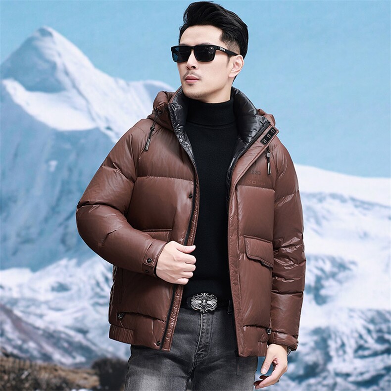 基础男士羽绒服实体品质好可主推图片