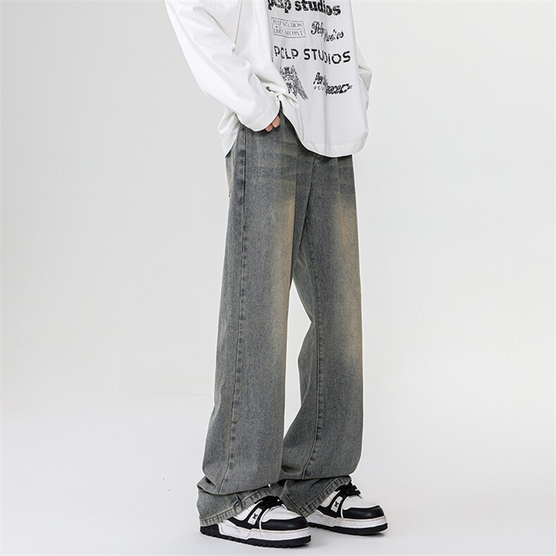 加长版裤子男高个子美式高街188cm110牛仔裤KZ010P58加绒68控78,男装牛仔裤,电商B312