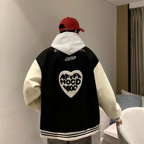 男春季新款双层植绒刺绣卫衣W2057P52，男装卫衣，星座1116-2