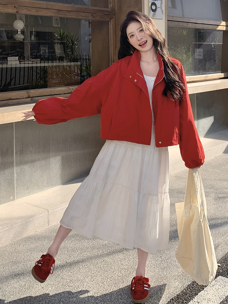 大货立领夹克外套4色2c309-2512-p125-k188,女装短外套,2C309