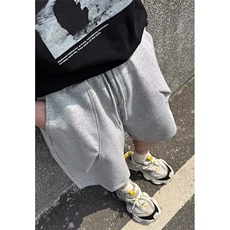 夏季小众拼接运动休闲短裤男士宽松轻奢简约五分中裤衩XD1123，男装牛仔裤，星座208-5